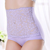 Cosy Lace High Waist Underwear Hollow Hip-lifting Longlined Panties