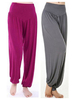 Cosy Loose Dancing Fitness Pants Breathable Pure Color Yoga Sweatpants For Women