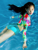 Cosy Push Up Colorful Printed Long Sleeve One Piece Wetsuit For Women