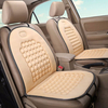 Cotton Car Seat Cushion Therapy Massage Cover Padded Bubble Foam Beige Home Office Chair Cover