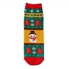 Cotton Christmas Socks Cute Cartoon Edelweiss Deer Snowman Bear Gift Winter Warm Socks
