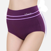 Cotton High Waisted Solid Color Breathable Antibacterial Perfect Shape Panties