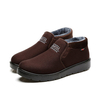 Cotton Warm Fur Lining Non-slip Ankle Boots For Men