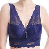 Cotton Wireless Raw Cut Lace Sleeping Yoga Home Bras