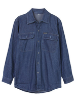 Cowboy Loose Women Pure Color Button Denim Shirt Blouse