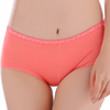Cozy Cotton Double Layer Leakproof Physiological Breathable Mid Waist Panties For Women