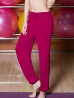 Cozy Elastic Modal Sweatpants Soft Breathable Yoga Sports Long Pants For Women