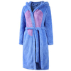 Cozy Hooded Lovely Animals Bathrobe Thicken Coral Velvet Sleepwear