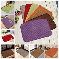 Creative 15.7"x23.6" Niblet Pattern Living Bathroom Mat Bath Anti-slip Carpet Rug Supplies
