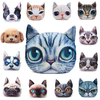 Creative 3D Dog Cat Throw Pillows Plush