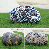 Creative 3D Simulation Stone Pillow Backrest Cobblestone Cushion Birthday Gift Sofa Home Decor