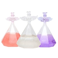 Creative Angle Shape Weather Forecast Crystal Storm Glass Bottle Without Base