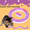 Creative Dog Cat Interactive Pet Toy Amusement Plate Trilaminar Crazy Ball Disk Tower