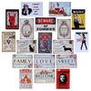 Creative European Style Retro Pub Coffee Shop Home Decor Sign Vintage Decorative Paintings