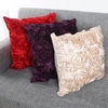 Creative European Style Solid Color Rose Pattern Pillow Case Home Decor Cushion Cover Supplies
