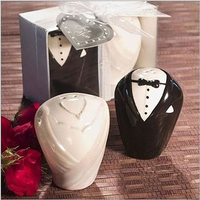 Creative Jar European Seasoning Box Wedding Gifts Bride Groom Dress Caster Activities Gift