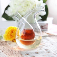 Creative Kitchen Sealed Multifunction Seasoning Wine Glass Storage Bottle Sauce Glass Jar Container