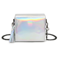 Creative Laser Crossbody Bag Trassel Creative Stylish Shoulder Bags