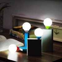 Creative Mini Round USB LED Bubble Night Light for Dormitory Bedroom Bedside Lamp