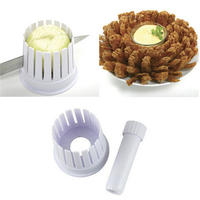 Creative Onion Blossom Maker Slicer Blossom Fruit Vegetable Cutter Tools Cutting Kitchen Accessories