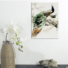 Creative Peacock LED Light Painting Wall Art Living Room Home Decor