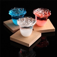 Creative Rose Shape Storm Glass Novel Weather Forecast Home Decor