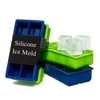 Creative Silicone Ice Mattel Mold 8 With Square Ice Grid Ice Maker King Whiskey Ice Maker Ice Mold