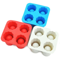 Creative Silicone Ice Mattel Mold Ice Grid Ice Maker King Whiskey Ice Maker Ice Mold