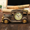 Creative Simulation Vintage Car Alarm Clock Multifunctional Pencil Antique Car Decor