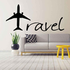 Creative Travel Wall Stickers Living Room Bedroom Home Decor