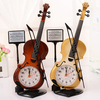 Creative Violin Alarm Clock Desk Table Clock Bedroom Living Room Home Decor Birthday Gift Present