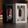 Creative Water Drop Shape Storm Glass With Framework Novel Home Decor