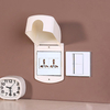 Creative White Switch Protective Jacket Children Electric-shock Preventing Switch Sticker Box