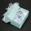 Crystal Bear Blue Heart Christening Baby Shower Favor Home Party Decorations