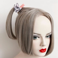 Cute Animal Headwear Vintage Pug Dog Cotton Hair Clip