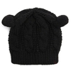 Cute Cat Ear Devil Slouch Beanie Hat Crochet Knitted Braided Winter Warm Cap