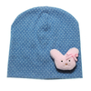 Cute Cotton Baby Bear Kids Girls Toddler Knitted Crochet Beanie Hat Cap