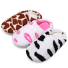 Cute Milk Cow Cotton Shoes Lovers Home Slippers