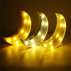Cute Moon LED Night Light Wall Battery Lamp Baby Kids Bedroom Home Decor