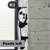 Cute Panda Bear Lion Note Message Strap Message Board Decal Wall Stickers Display Screen Side