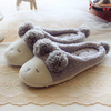 Cute Sheep Lamb Ears Slip On Indoor Flat Home Floor Shoes