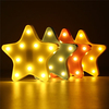 Cute Star LED Night Light Wall Battery Lamp Baby Kids Bedroom Home Decor
