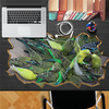Dancing Parrot PAG STICKER 3D Desk Sticker Wall Decals Home Wall Desk Table Decor Gift