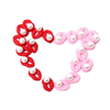 DANGCINGNAIL 10Pcs Cute Red Pink Pearls Lip-shaped Nail Art Decoration Beads