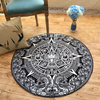 Diamater Maya Soft Anti-skid Round Carpet Floor Mat Area Rug Living Room Decor