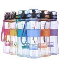 Dibe High Capacity Leak-proof Sport Water Bottle Seal Nozzle Bicycle Travel Cup With Cover Filter
