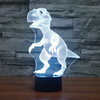 Dinosaur Colorful 3D LED Lights USB Battery Touch Control Night Light Gift