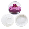 DIY Baking Cake Food Grade Silicone Mold Mousse Cake Round-wave Shape Decorative Mold