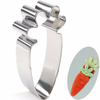 DIY Carrot Shape Cookies Mousse Mold Stainless Steel Fondant Biscuit Cutter