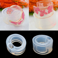 DIY Food Grade Silicone Mold 3d Resin Open Bracelet Casting Mold